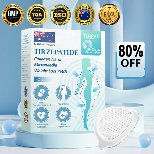 【Last Day Promotion 60% OFF🌟】🥑🥑TLOPA® SMGT-GLP-1 𝐓𝐢𝐫𝐳𝐞𝐩𝐚𝐭𝐢𝐝𝐞 & 𝐂𝐨𝐥𝐥𝐚𝐠𝐞𝐧 𝐍𝐚𝐧𝐨 𝐌𝐢𝐜𝐫𝐨𝐧𝐞𝐞𝐝𝐥𝐞 𝐖𝐞𝐢𝐠𝐡𝐭 𝐋𝐨𝐬𝐬 𝐏𝐚𝐭𝐜𝐡丨Targets Obesity, Loose Skin, High Blood Pressure, Diabetes, Fatty Liver, Joint Pain, Brain Fog, Low Energy, Body Aches, and More (副本)