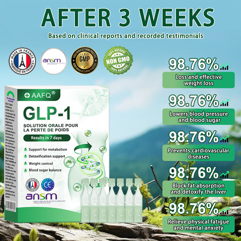 ๐๐า๐ยฎ G L P-1 ๐บ๐๐๐๐๐๐๐ ๐ถ๐๐๐๐ ๐ Une seule fois par semadine, premiers results visible en 7 joursโ
pour l 'obesite, le coeur et la circulation, le diabete, l 'apnee du sommeil, les articulations et plus encore