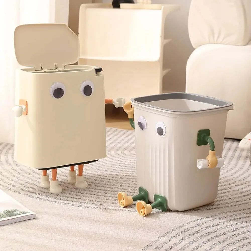 Funny Stick-On Legs & Hook Hands – Decor for Tissue Box or Bin