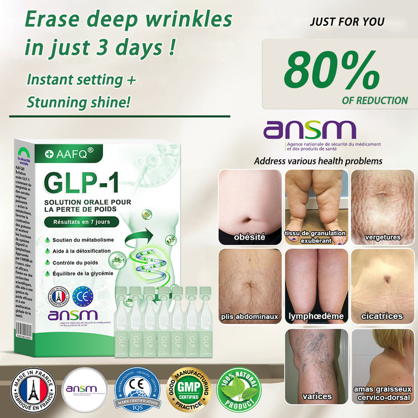 𝐀𝐀Ғ𝐐® G L P-1 𝑺𝒐𝒍𝒖𝒕𝒊𝒐𝒏 𝑶𝒓𝒂𝒍𝒆 🛒 Une seule fois par semadine, premiers results visible en 7 jours✅ pour l 'obesite, le coeur et la circulation, le diabete, l 'apnee du sommeil, les articulations et plus encore