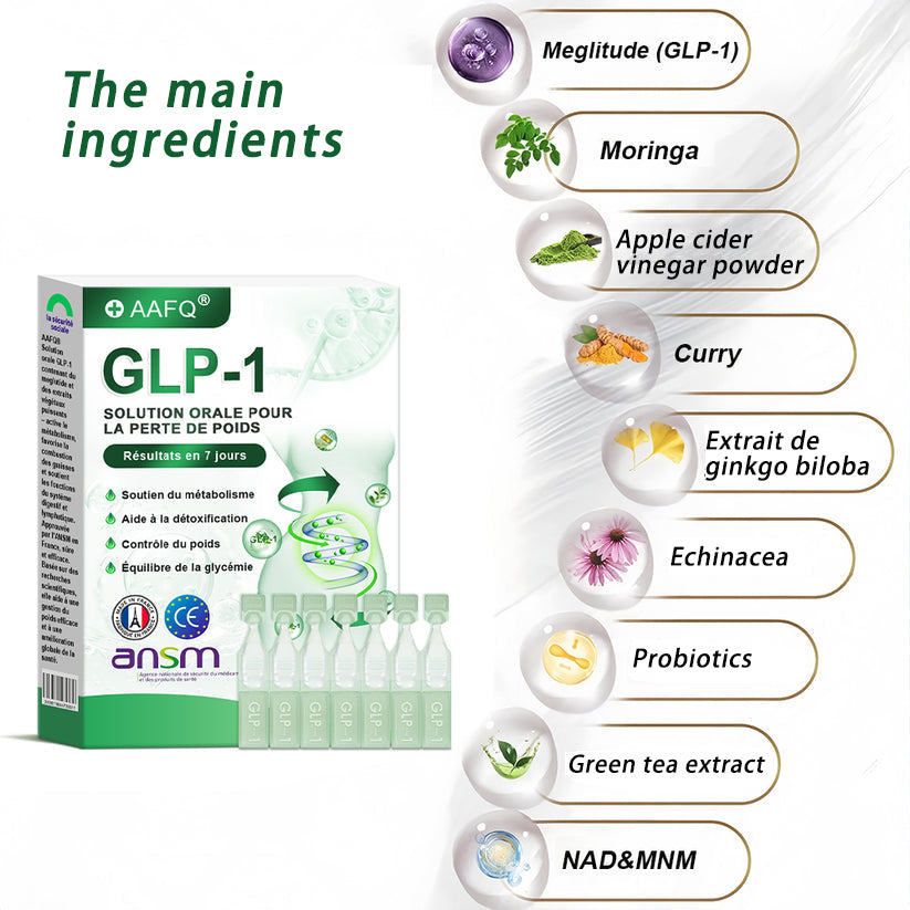 𝐀𝐀Ғ𝐐® G L P-1 𝑺𝒐𝒍𝒖𝒕𝒊𝒐𝒏 𝑶𝒓𝒂𝒍𝒆 🛒 Une seule fois par semadine, premiers results visible en 7 jours✅ pour l 'obesite, le coeur et la circulation, le diabete, l 'apnee du sommeil, les articulations et plus encore
