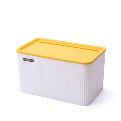 Wall-Mounted Waterproof Toilet Paper Holder with Storage Tray